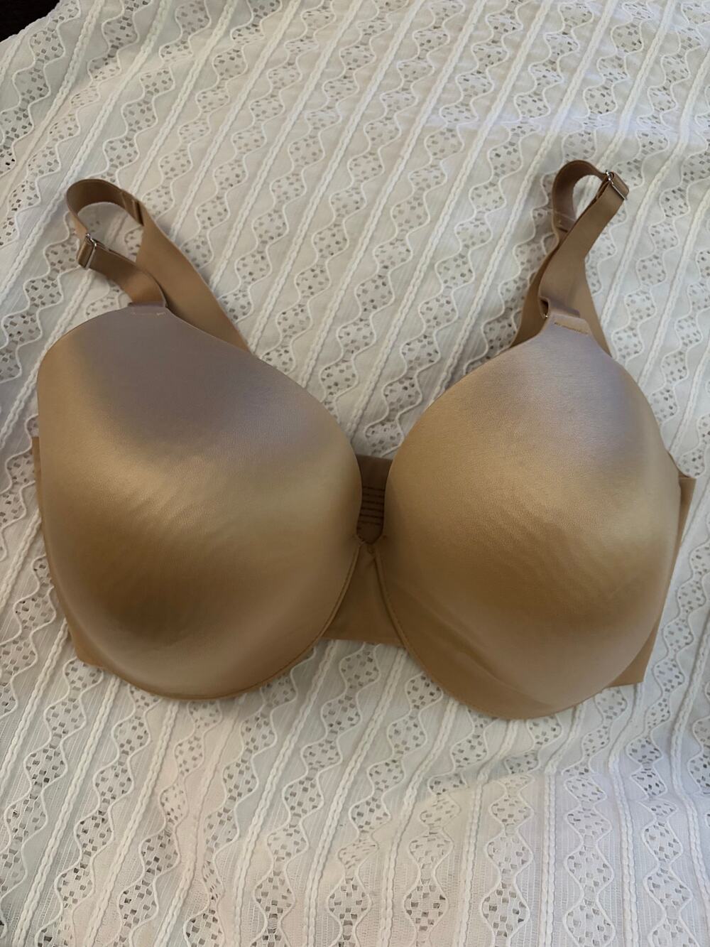 Soma Vanishing Edge Full Coverage T-Shirt Bra 36G Nude Seamless Underwire